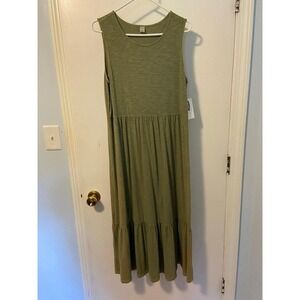 Old Navy Sleeveless Green Dress Size Medium NWT
